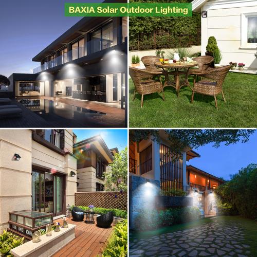 Baxia Technology Solar Lights Outdoor Wireless 28 Led Motion Ee Baxia Technology Solar Lights Outdoor Wireless 28 Led Motion Sensor Waterproof Security For Wall